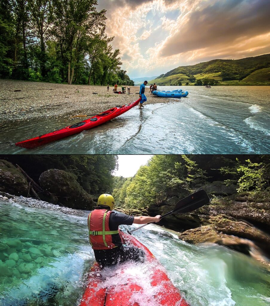 Paddelexpert ist der Anbieter von Wildwasser-Touren an der Donau und auf der Salza